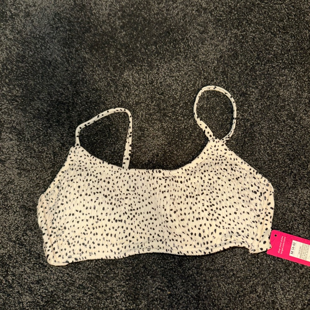 Target Black and White Spotted Top